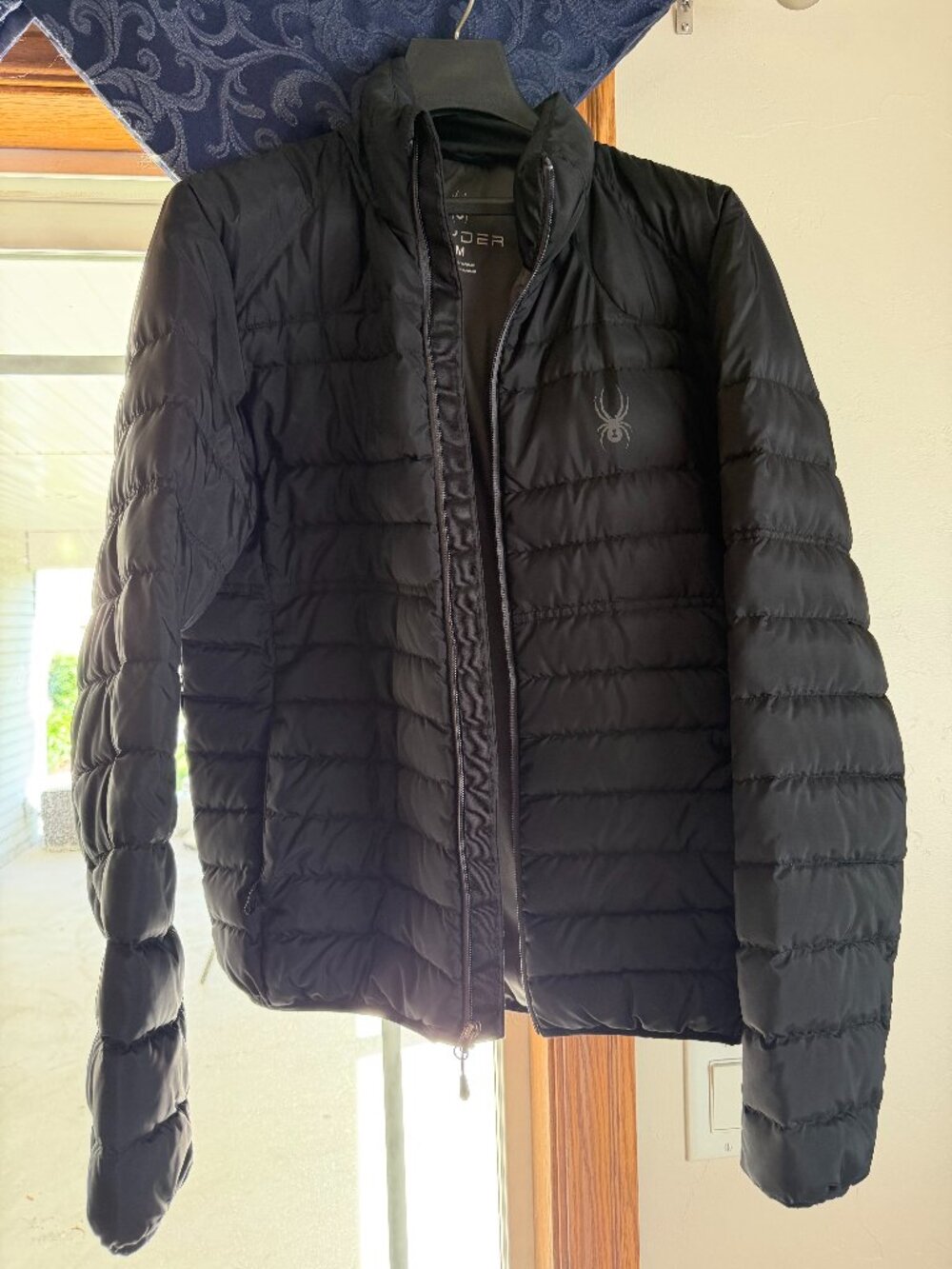 Spyder Puff Coat - Black